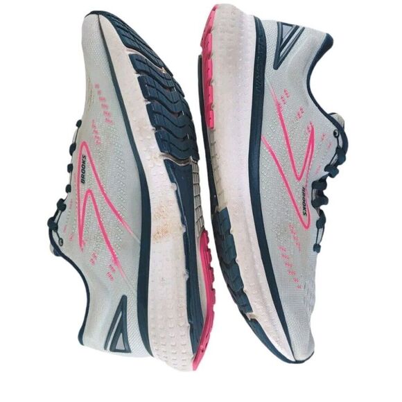 Brooks Glycerin 19 Shoes Women 10 B Med Green Ivory Athletic Running Performance - Picture 7 of 15